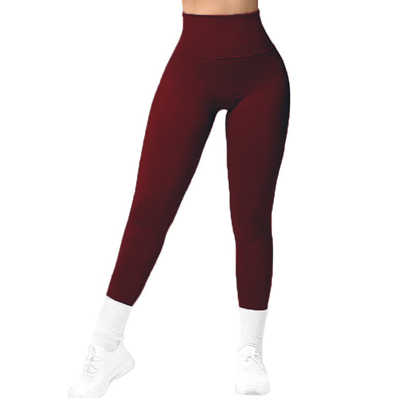 Seamless High Waist Yoga Pants - Women's Slim Fit Leggings
