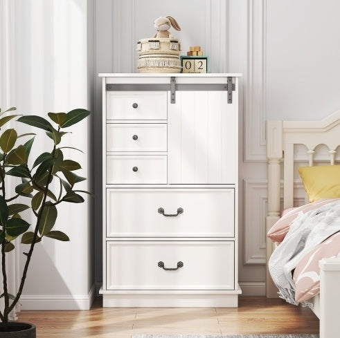 Chest drawer With 5 Storage Drawers for Bedroom And Living Room