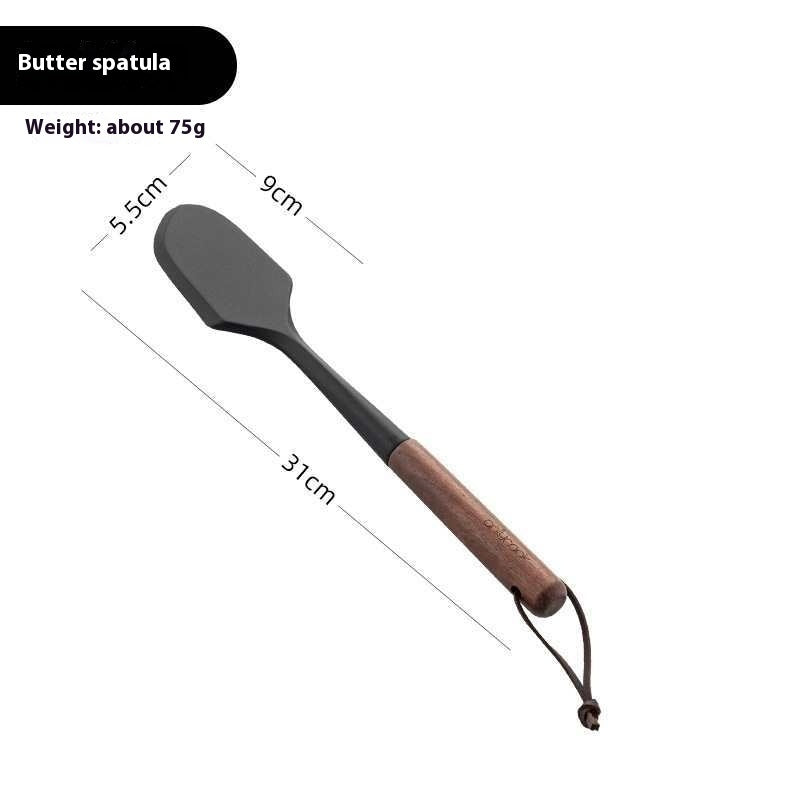 Wooden Handle Silicone Kitchenware