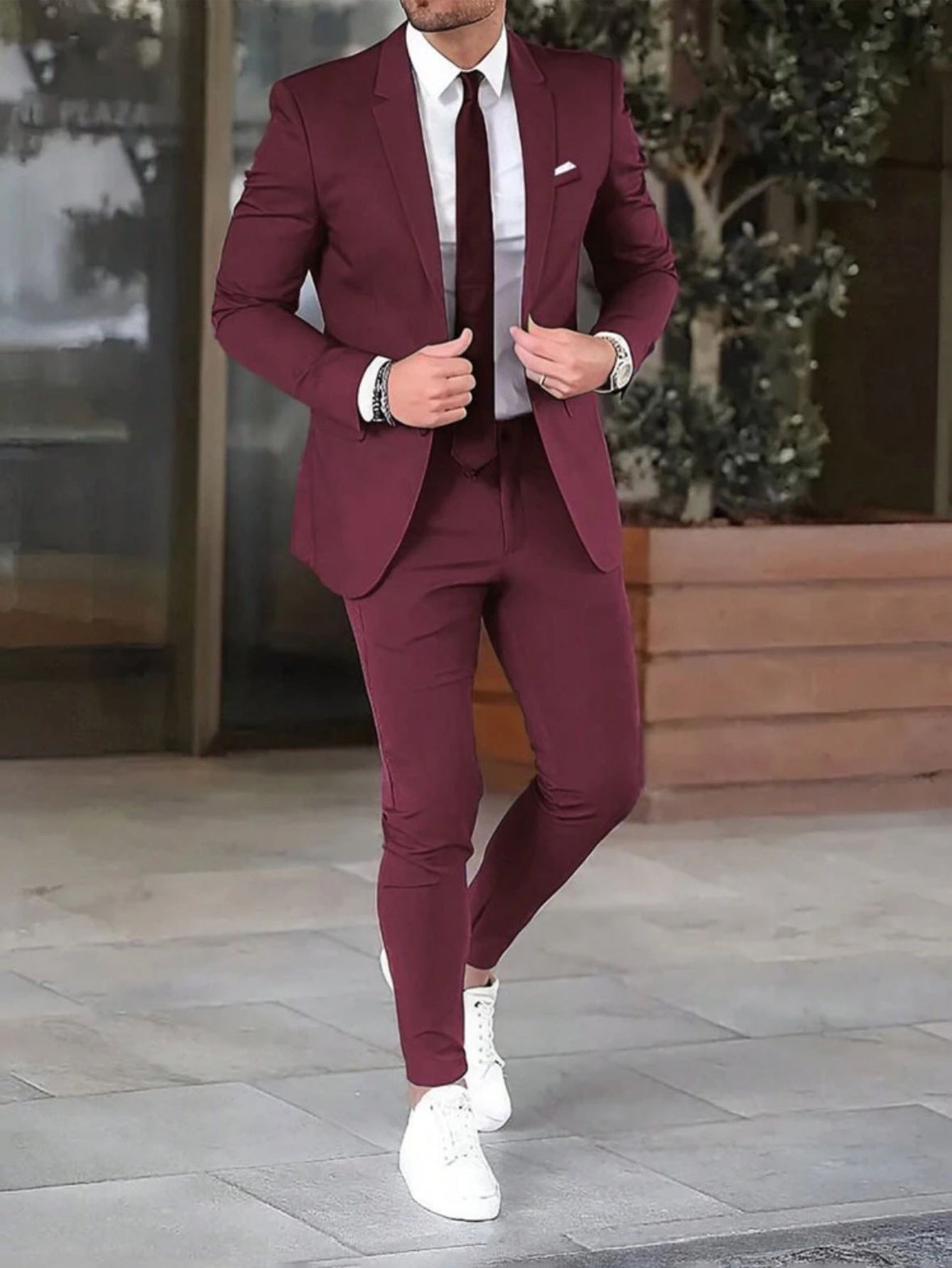 Two-piece Slim-fit Suit