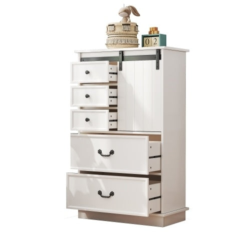 Chest drawer With 5 Storage Drawers for Bedroom And Living Room