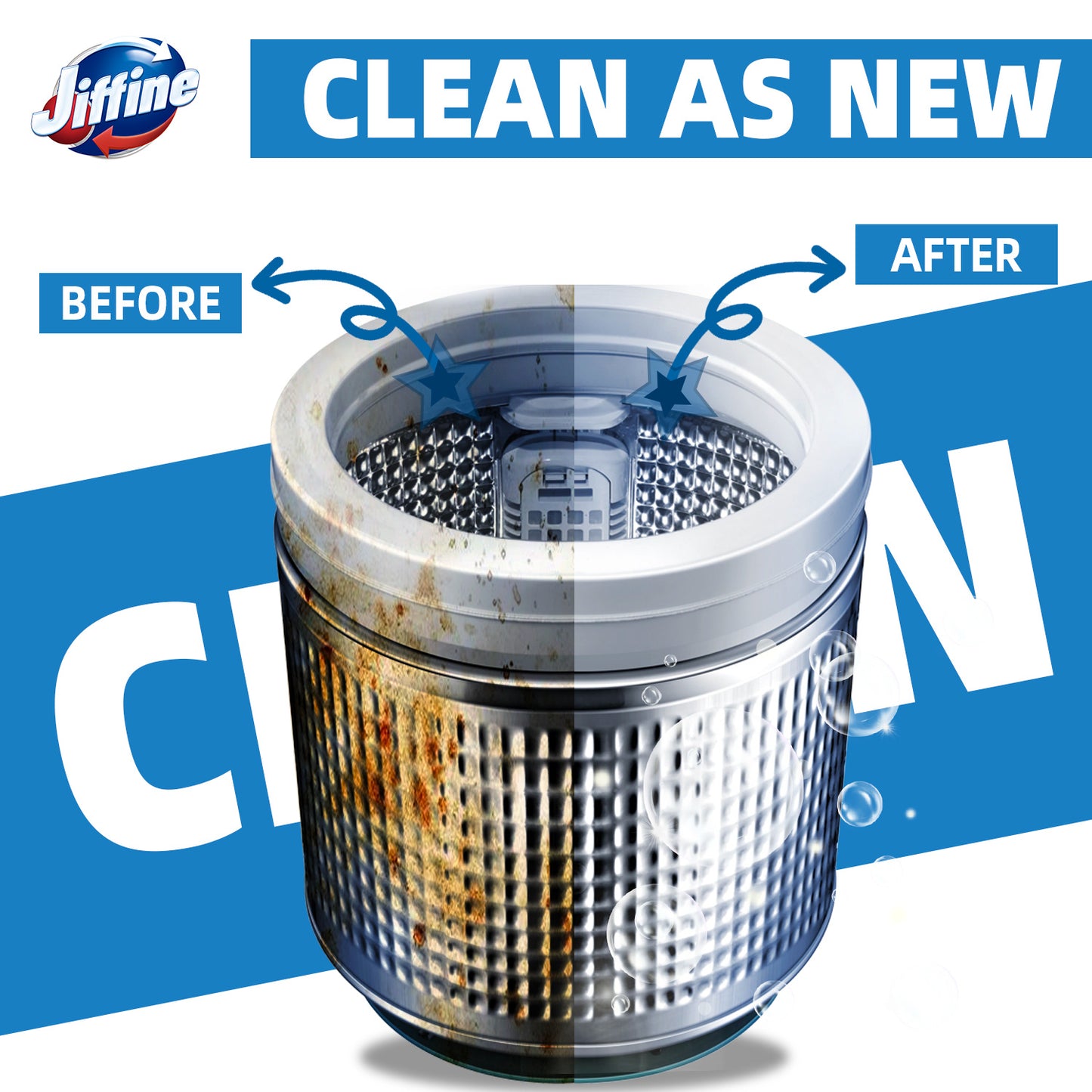 JIFFINE Washing Machine Cleaner