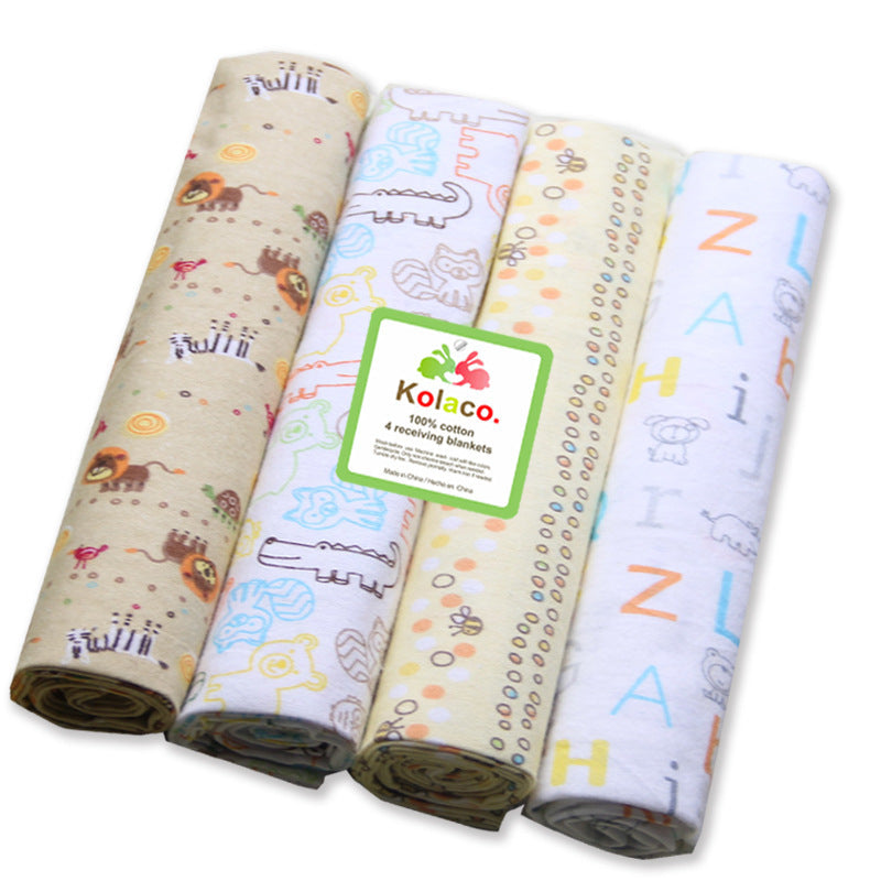 Flannel Baby Wrapping Blanket