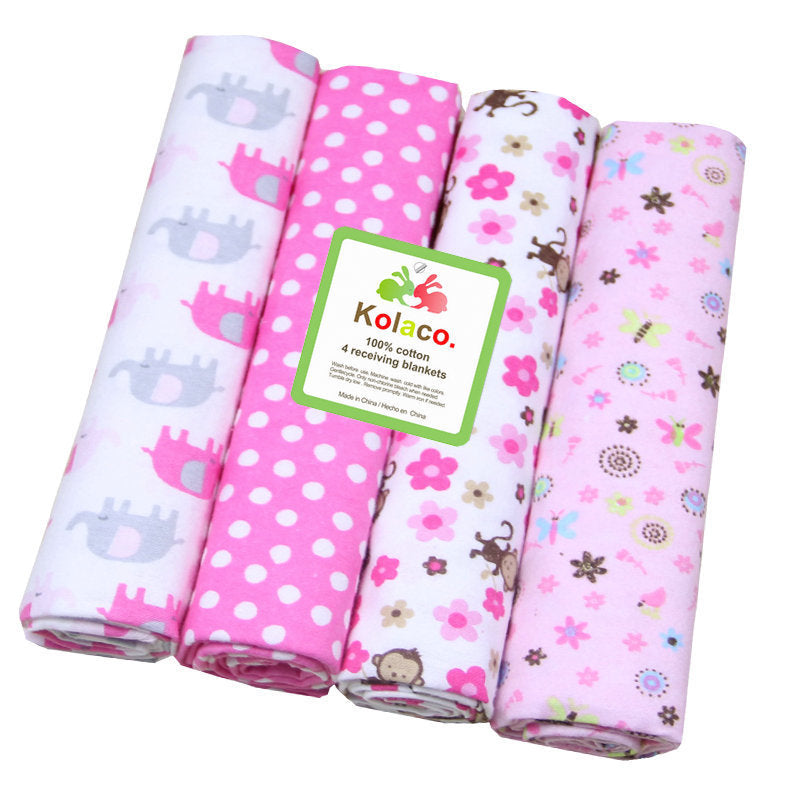 Flannel Baby Wrapping Blanket