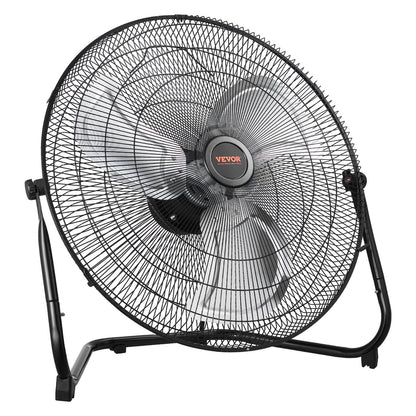 18 Inch Floor Fan 3 Speeds 360 Adjustable Tilt High-Velocity Industrial Fan