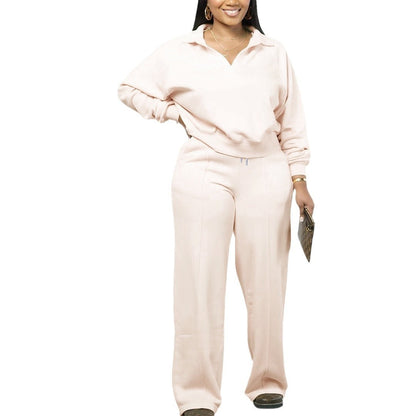 Sports Thickening Women's Pants Suit