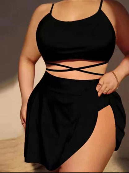 Three Piece Bikini Swimsuit