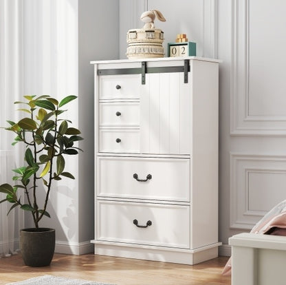 Chest drawer With 5 Storage Drawers for Bedroom And Living Room