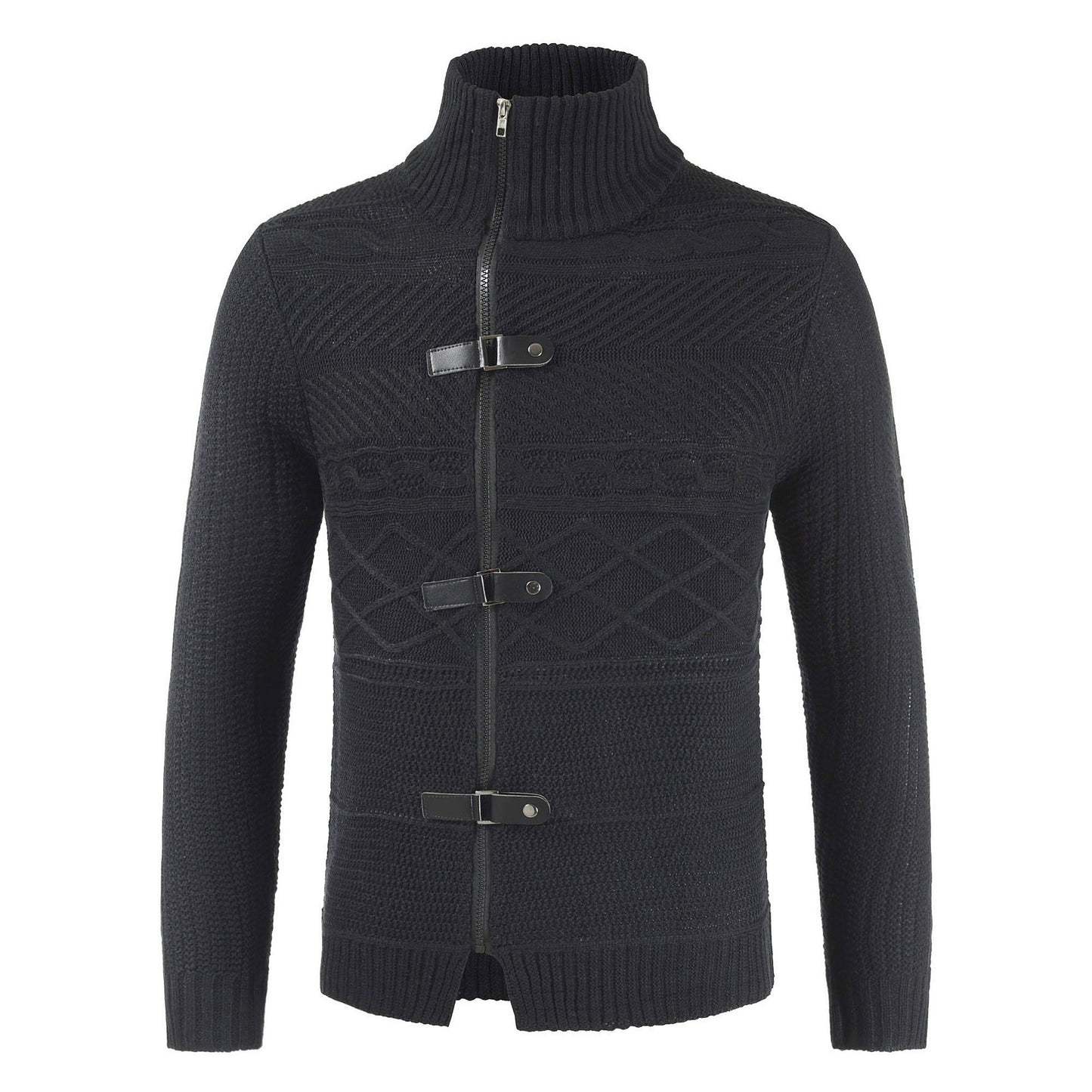 Men's zipper cardigan