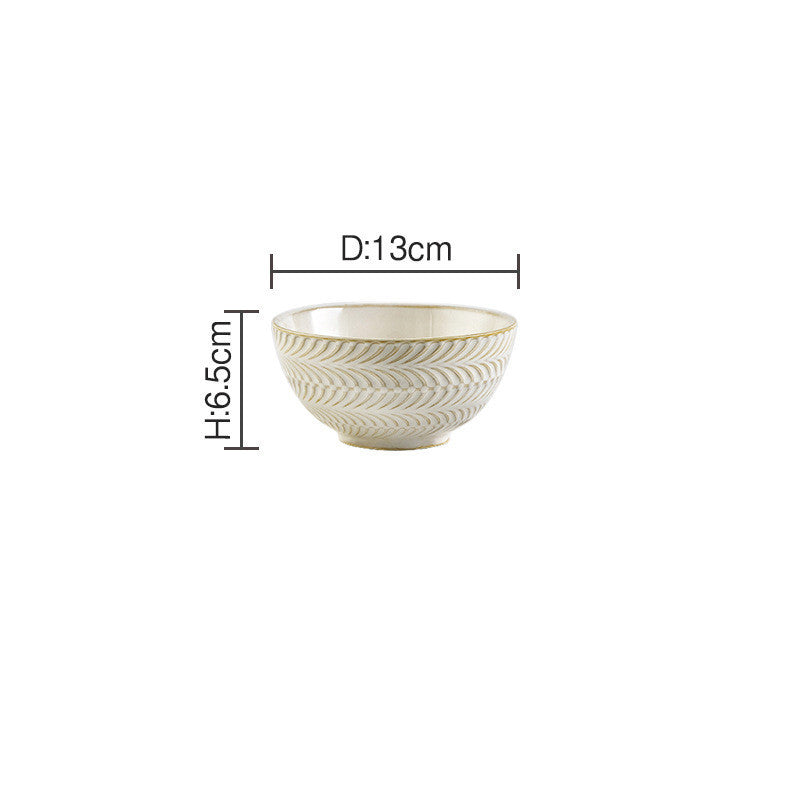 Bowl And Plate Tableware Set
