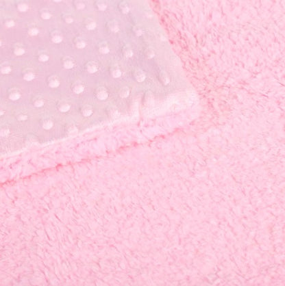 Soft Polar Dot Baby Blanket - Newborn Swaddle Wrap & Bedding Blanket
