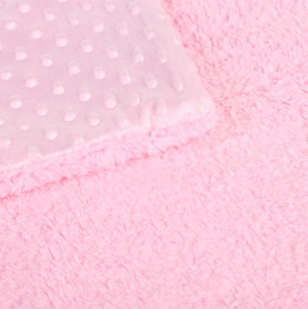 Soft Polar Dot Baby Blanket - Newborn Swaddle Wrap & Bedding Blanket