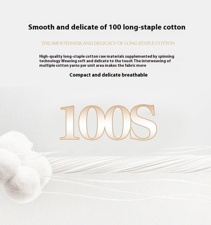 Four-piece Long Velvet High-grade Duvet Cover