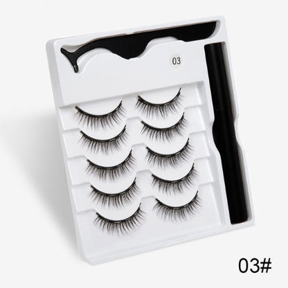 A Pair Of Eyelashes With Magnets