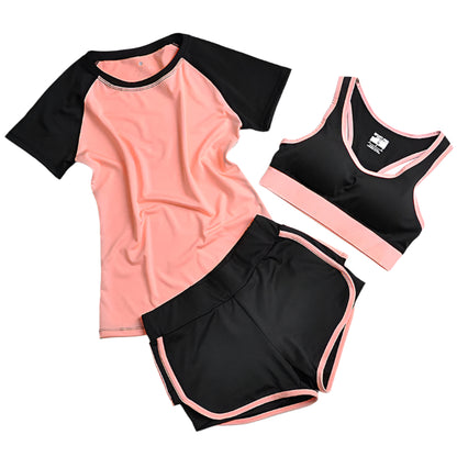 Yoga clothes sports three-piece suit