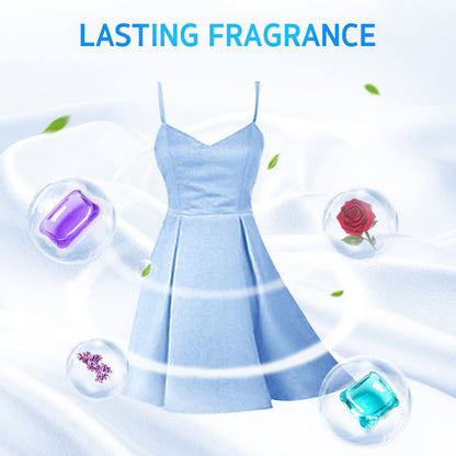 Scented laundry pods
