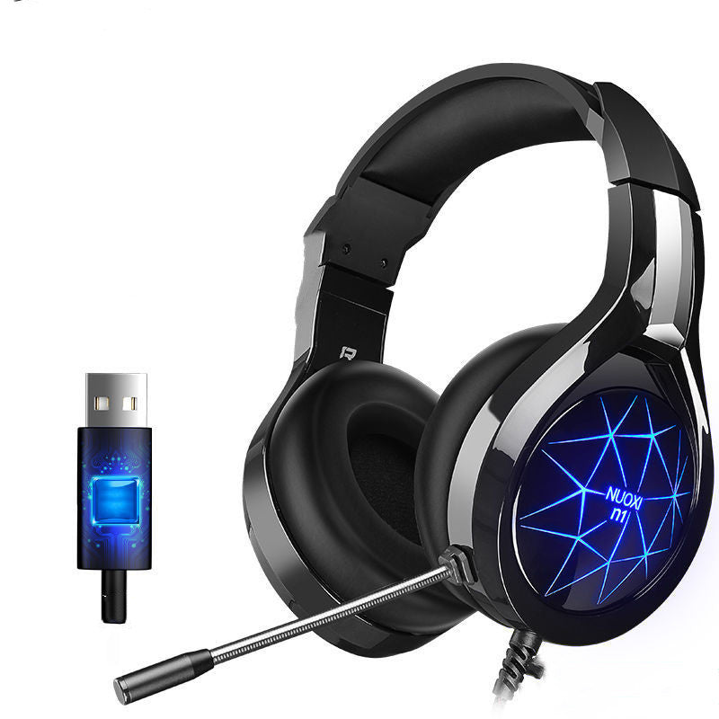 Premium Stereo Headphones with Built-in Microphone