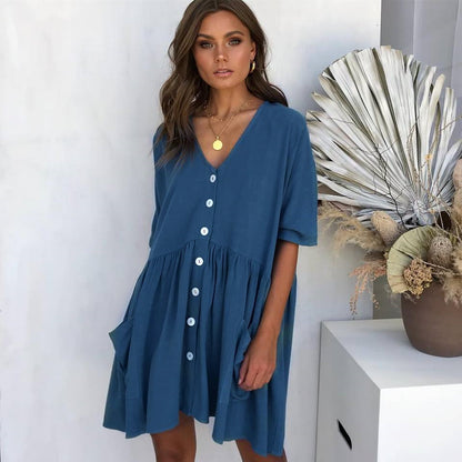 Sleeveless Maternity Dress