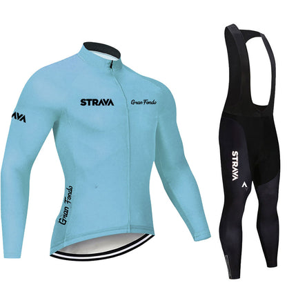 Long sleeve cycling suit