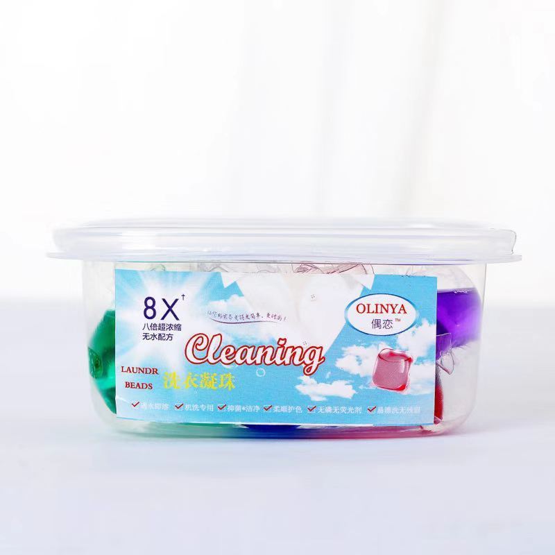 Scented laundry pods