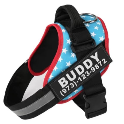 Dog Harness Vest With Patch