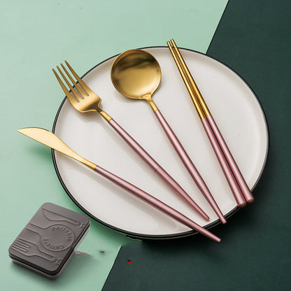 Portuguese Cutlery with Chopsticks