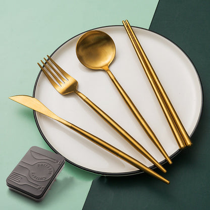 Portuguese Cutlery with Chopsticks