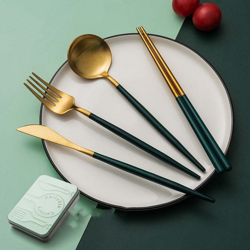 Portuguese Cutlery with Chopsticks