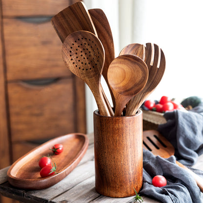 Wooden Non-stick Pan Kitchenware