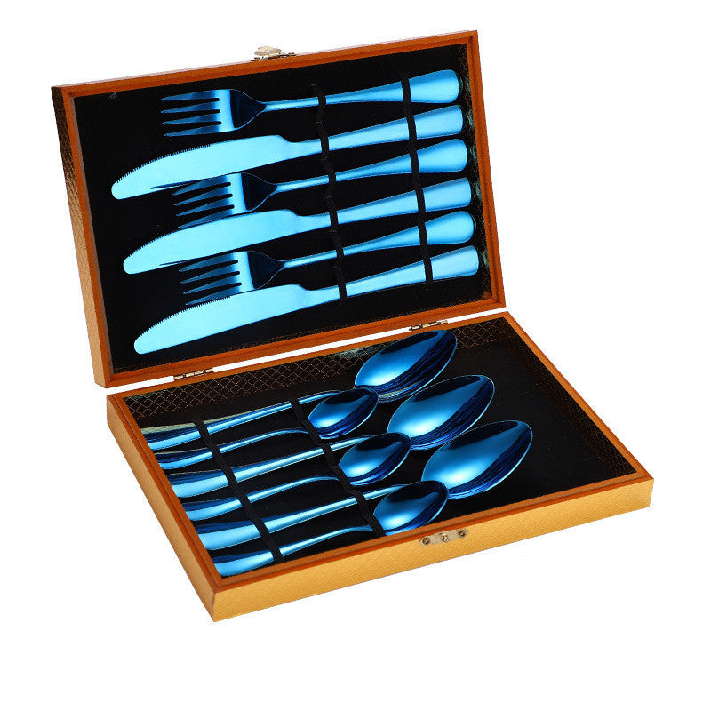Cutlery Set Gift Box Wooden Box Cutlery