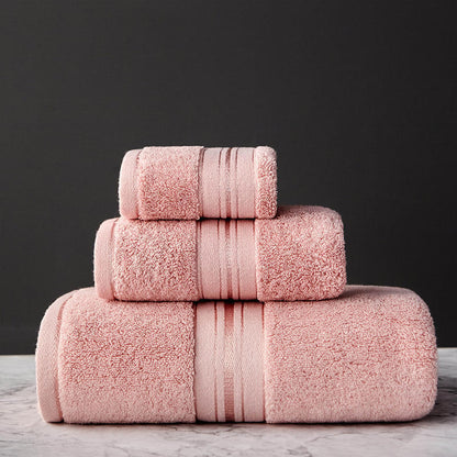 Thick Cotton Bath Towel Set Pure Cotton Beach Towel Beauty Salon Bath Towel