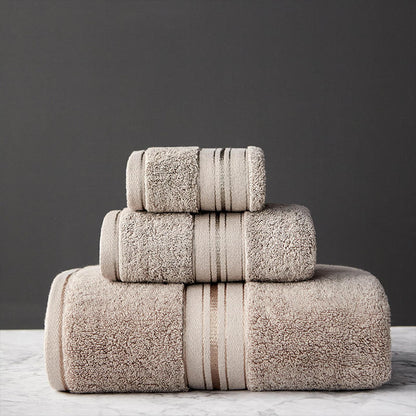 Thick Cotton Bath Towel Set Pure Cotton Beach Towel Beauty Salon Bath Towel