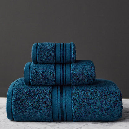 Thick Cotton Bath Towel Set Pure Cotton Beach Towel Beauty Salon Bath Towel