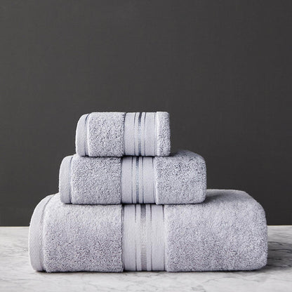 Thick Cotton Bath Towel Set Pure Cotton Beach Towel Beauty Salon Bath Towel