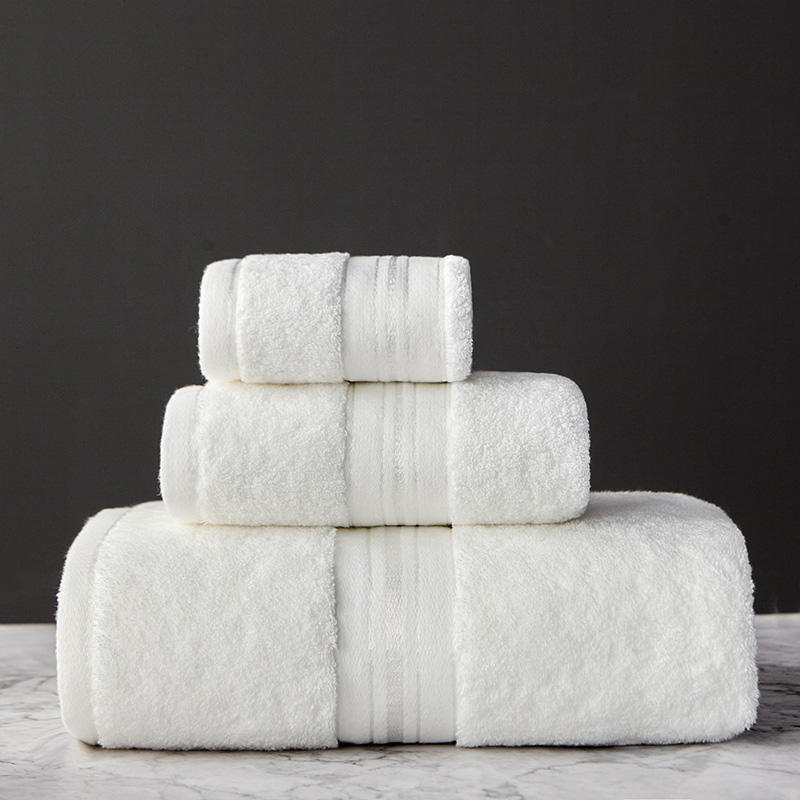 Thick Cotton Bath Towel Set Pure Cotton Beach Towel Beauty Salon Bath Towel
