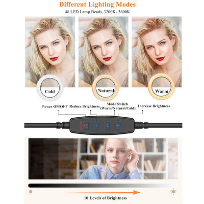 Lighting For Desktop Clip Mobile Computer Video Conference