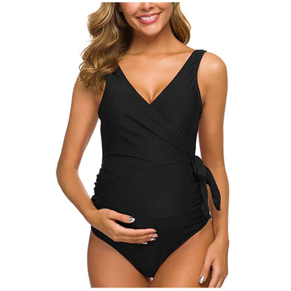 Pregnant Women One-Piece European And American Sexy Swimwear  Wholesale