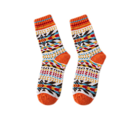 Winter Thick Line Ladies Rabbit Wool Socks