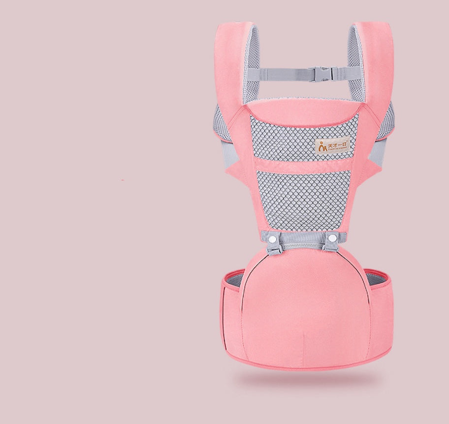 Multifunctional Baby Carrier - Breathable Waist Stool Hip Seat with Multiple Carrying Positions