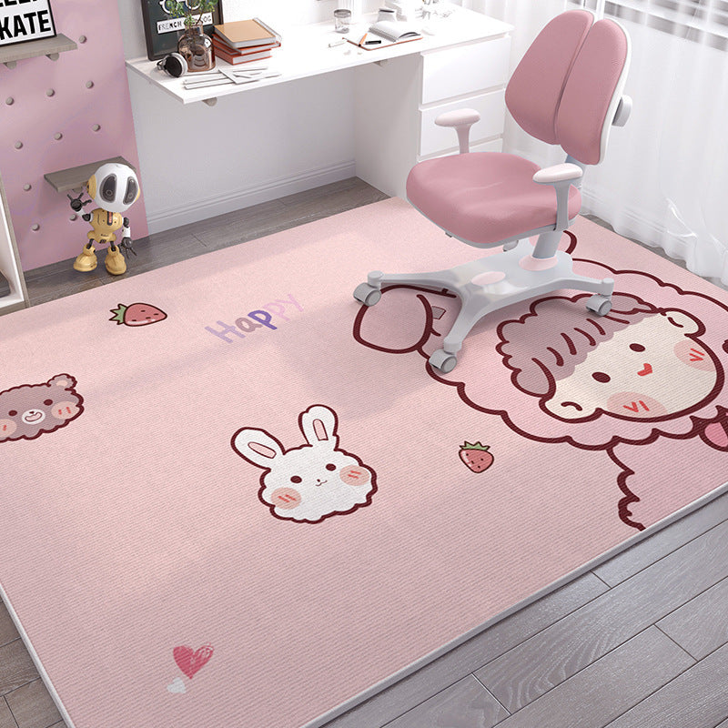 Children's Room Baby Crawling Blanket Velvet Carpet