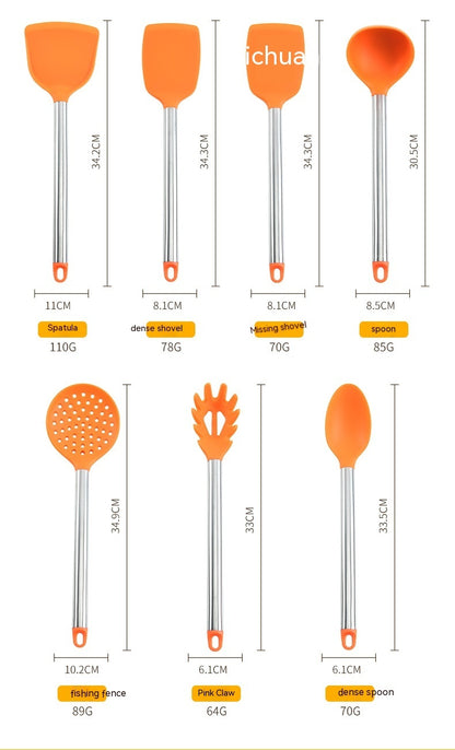 Silicone 7-piece Kitchen Ware Set