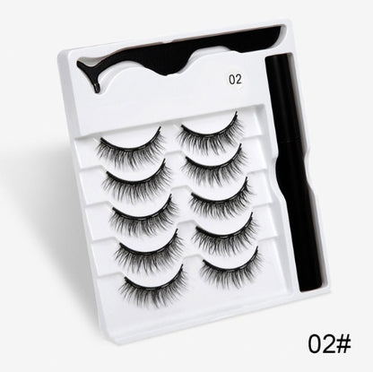 A Pair Of Eyelashes With Magnets