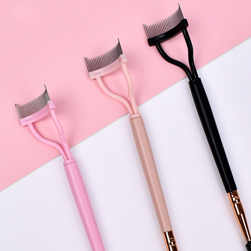 Double Head Brow Groomer Mascara Brush Tool