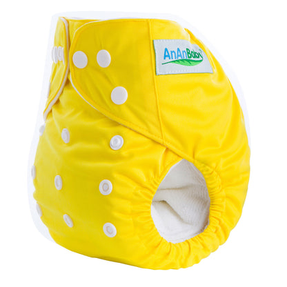 Solid color leak-proof baby diaper pants