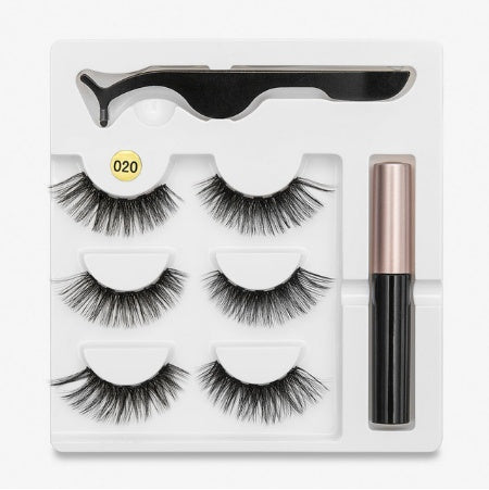 A Pair Of Eyelashes With Magnets