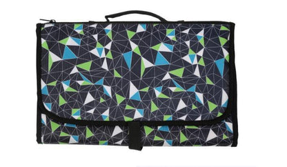Portable Baby Changing Mat - Foldable Waterproof Travel Diaper Mat with Storage Bag