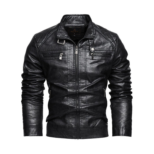Trendy Pu Leather Jacket
