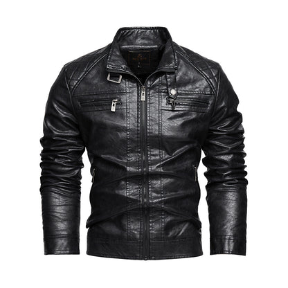 Trendy Pu Leather Jacket
