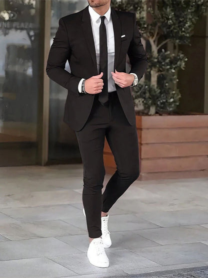 Two-piece  Slim-fit Suit
