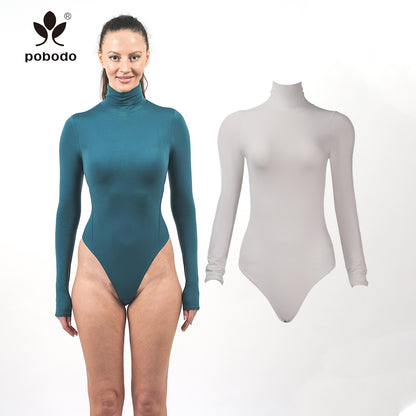 Round Neck Long Sleeved  Warm Jumpsuit
